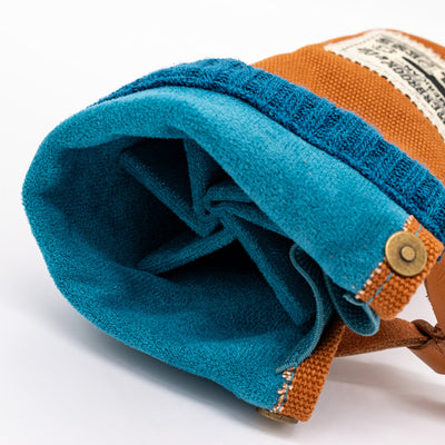 Esterbrook Back to the Lands 2 Go Cup Pen Case Incredible Rock brown with blue interior