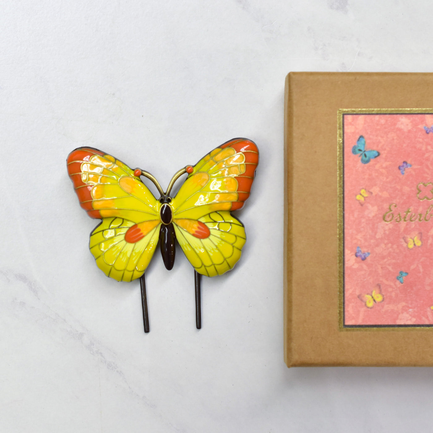 Esterbrook Butterfly Book Holder Yellow