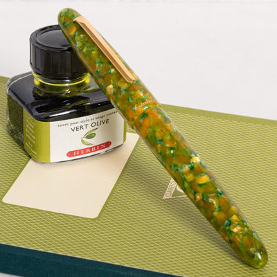 Esterbrook Estie Limited Edition Rainforest Oversize Fountain Pen capped