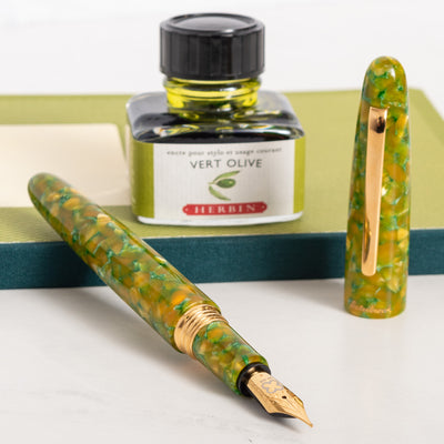 Esterbrook Estie Limited Edition Rainforest Oversize Fountain Pen green