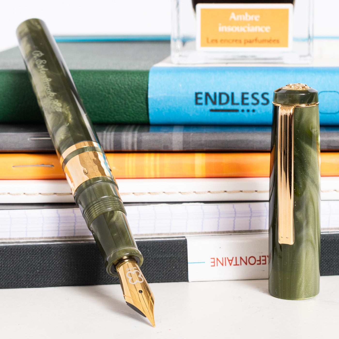 Esterbrook Model J Fountain Pen - Palm Green