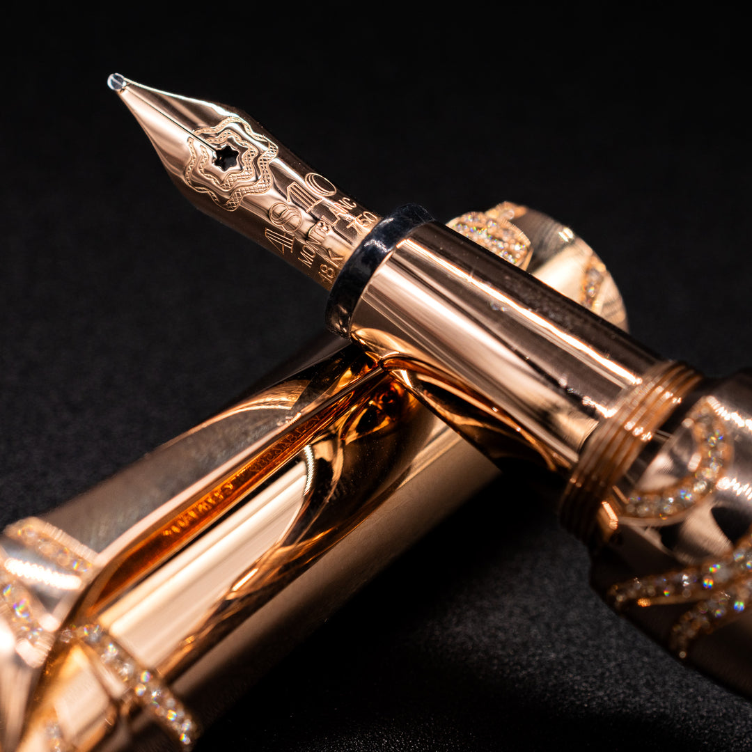 Etoile de Montblanc Joailliere Cognac Solid 18k Rose Gold LE 15