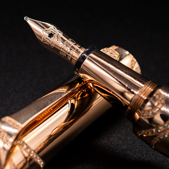 Etoile de Montblanc Joailliere Cognac Solid 18k Rose Gold LE 15