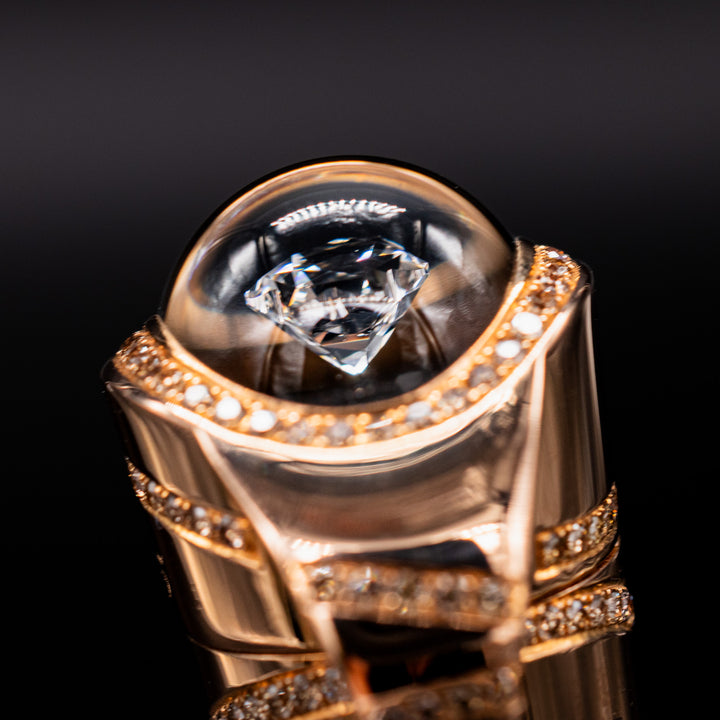 Etoile de Montblanc Joailliere Cognac Solid 18k Rose Gold LE 15