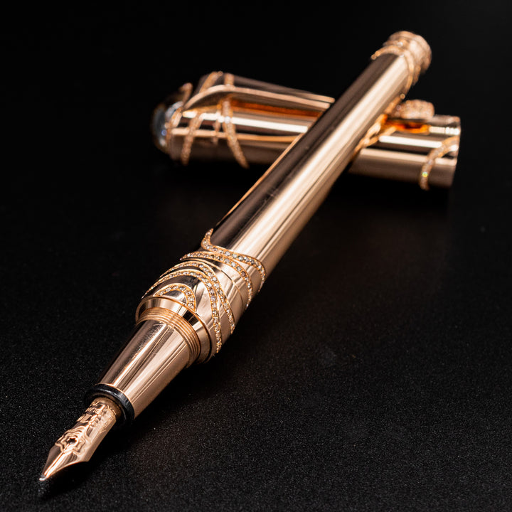 Etoile de Montblanc Joailliere Cognac Solid 18k Rose Gold LE 15
