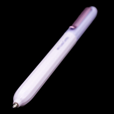 A full view of the Faber-Castell Avori Ballpoint Pen - Dream Weaver with a focus on the activated tip.