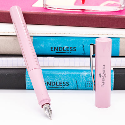 Faber-Castell Grip 2010 Harmony Fountain Pen - Rose Shadows