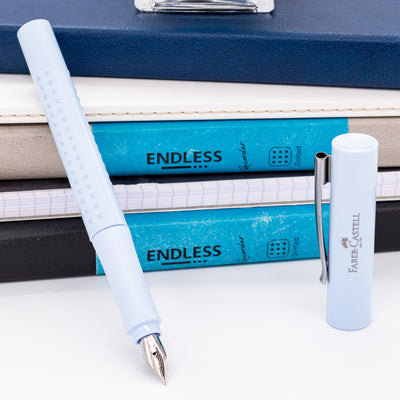 Faber-Castell Grip 2010 Harmony Fountain Pen - Sky Blue