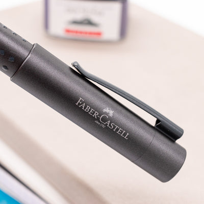Faber-Castell Grip 2011 Fountain Pen - Anthracite logo