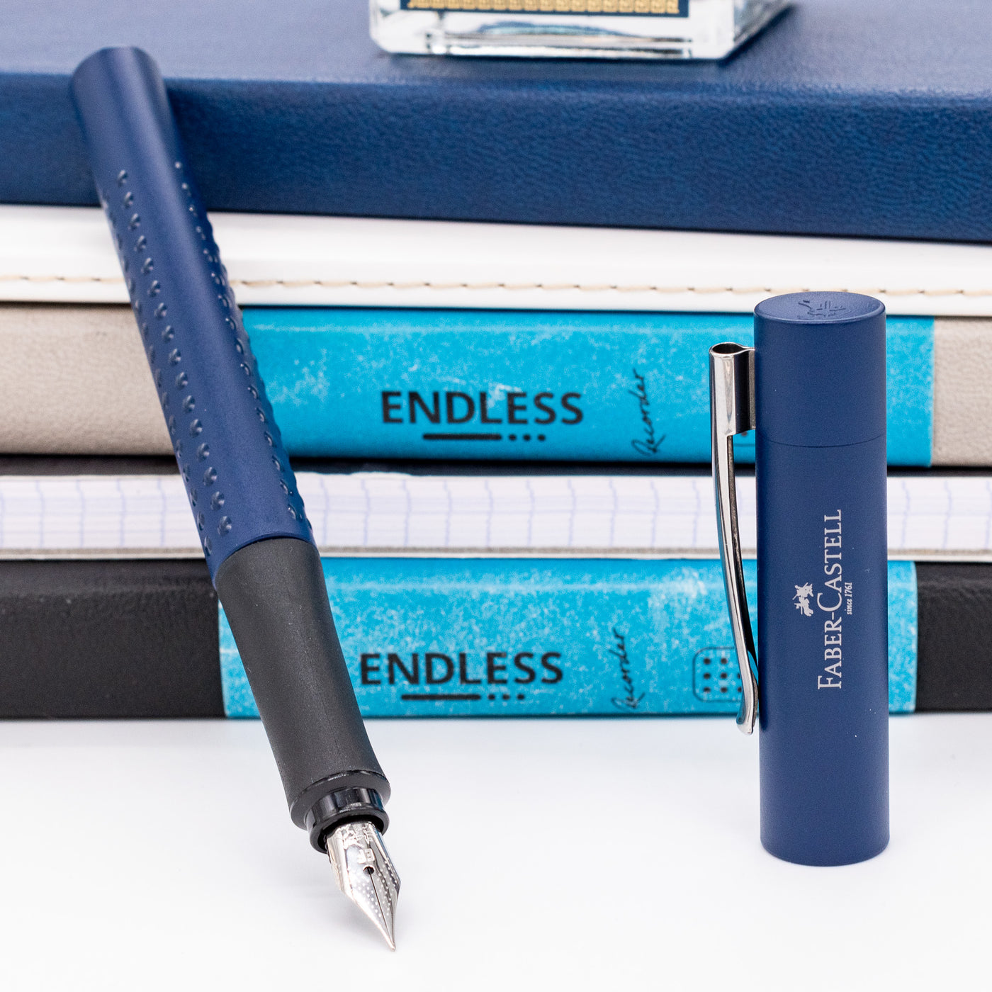 Faber-Castell Grip 2011 Fountain Pen - Classic Blue