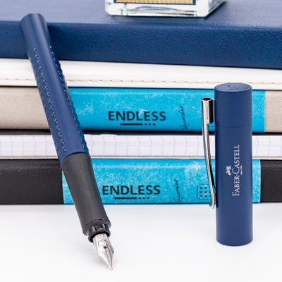 Faber-Castell Grip 2011 Fountain Pen - Classic Blue