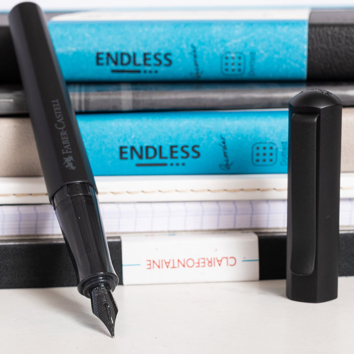 Faber-Castell Hexo Fountain Pen - Matte Black – Truphae