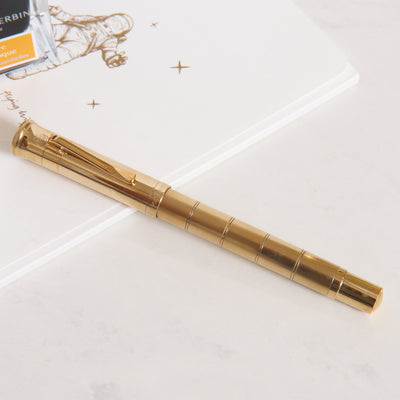 Graf von Faber-Castell Anello Gold Plated Rollerball Pen - Preowned Capped