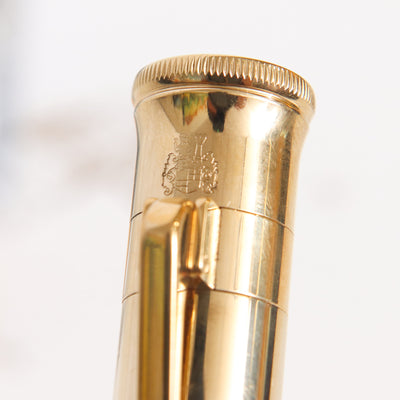 Graf von Faber-Castell Anello Gold Plated Rollerball Pen - Preowned Logo