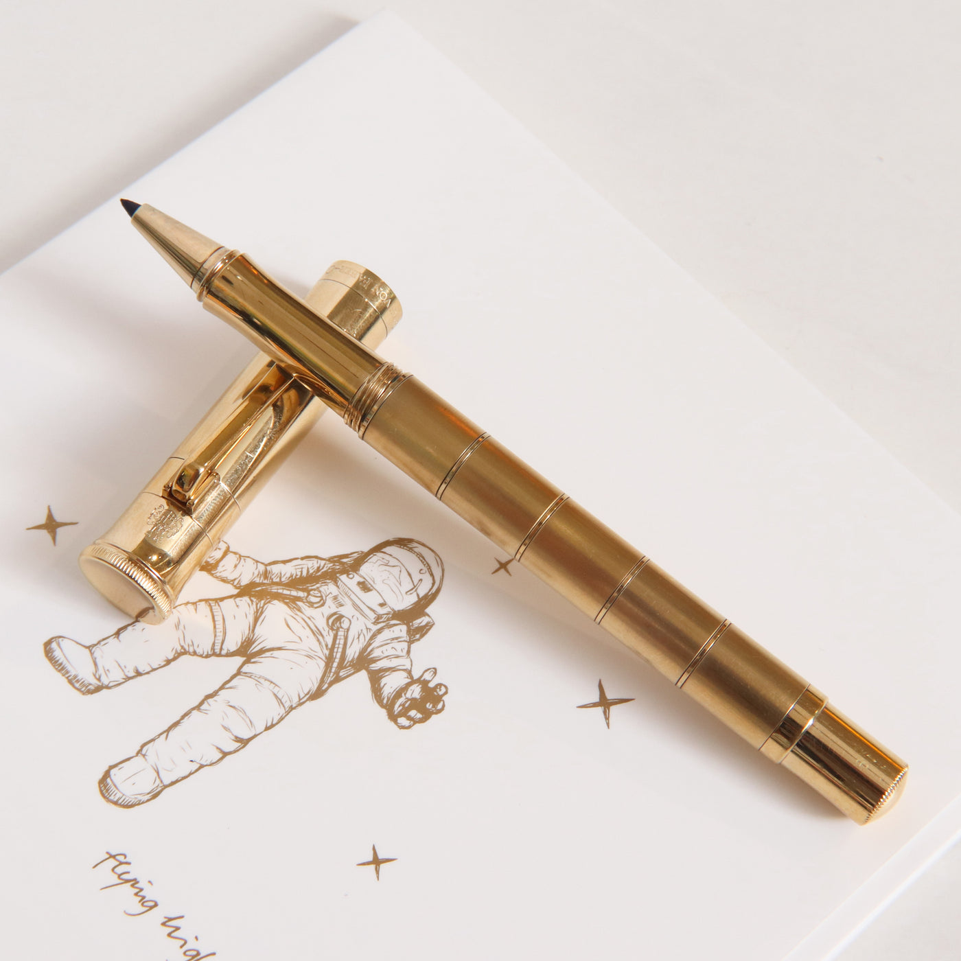 Graf von Faber-Castell Anello Gold Plated Rollerball Pen - Preowned