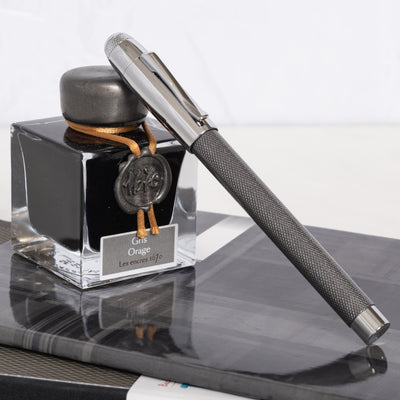 Graf von Faber-Castell Bentley Tungsten Grey Fountain Pen Capped