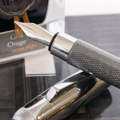 Graf von Faber-Castell Bentley Tungsten Grey Fountain Pen Stainless Steel Nib