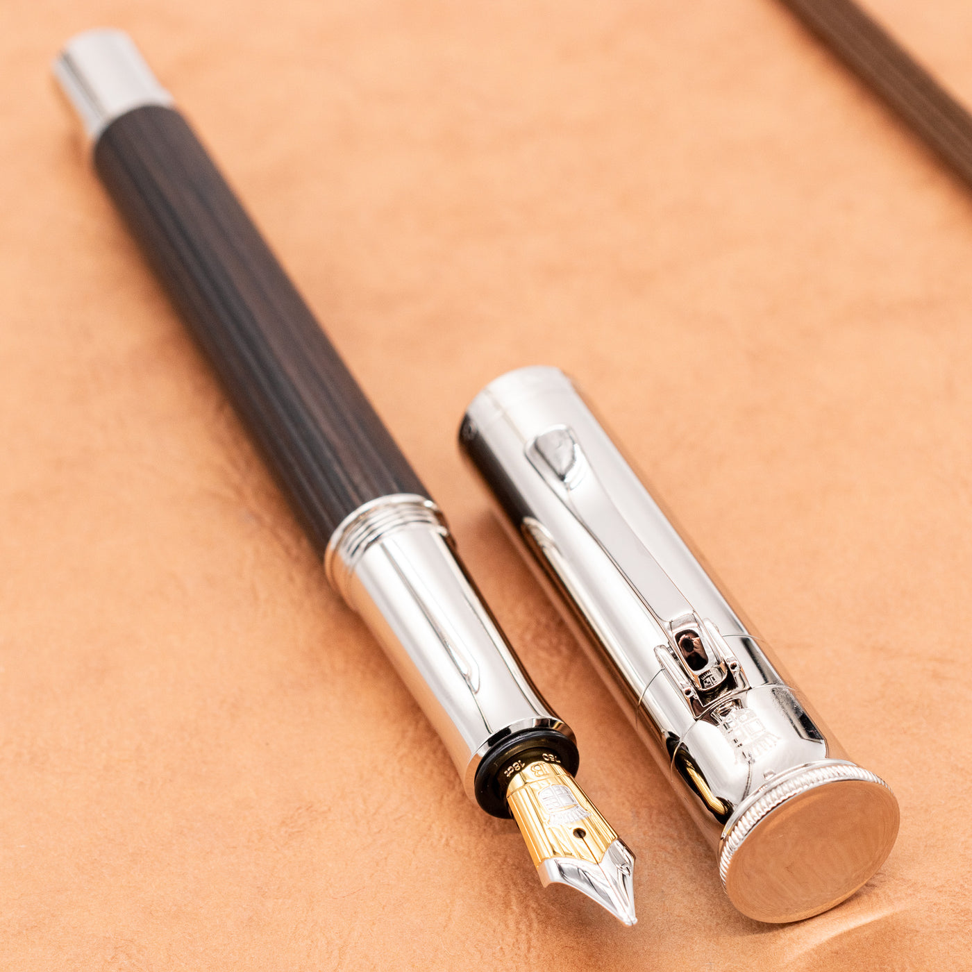 Graf von Faber-Castell Classic Fountain Pen - Grenadilla Wood elegant