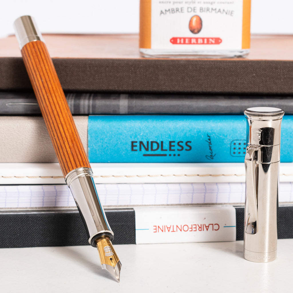 Graf von Faber-Castell Classic Pernambuco Fountain Pen – Truphae