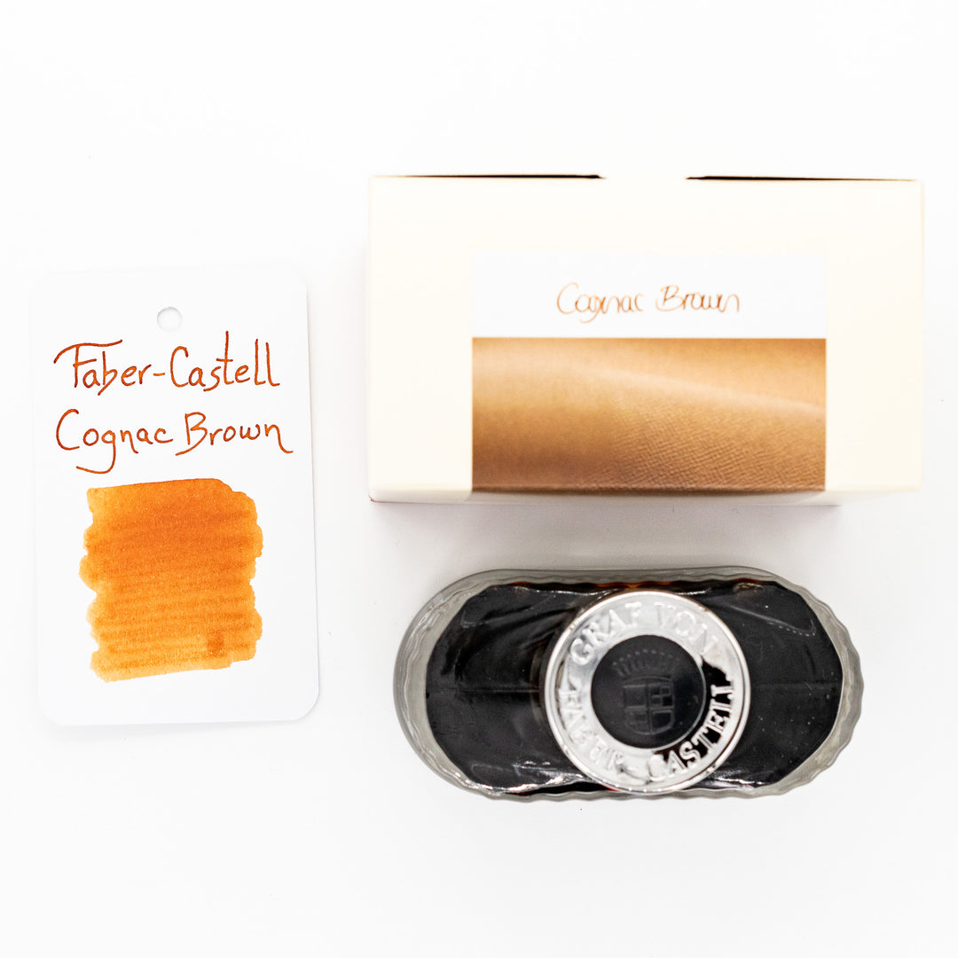 Graf von Faber-Castell Ink Bottle Cognac Brown – Truphae