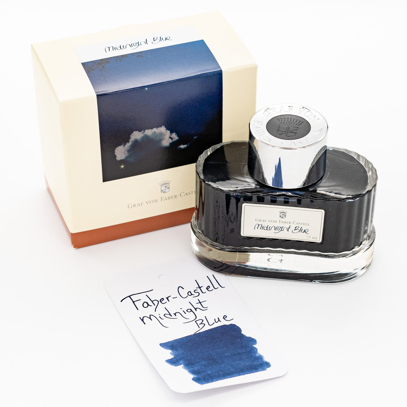 Graf von Faber-Castell Ink Bottle - Midnight Blue