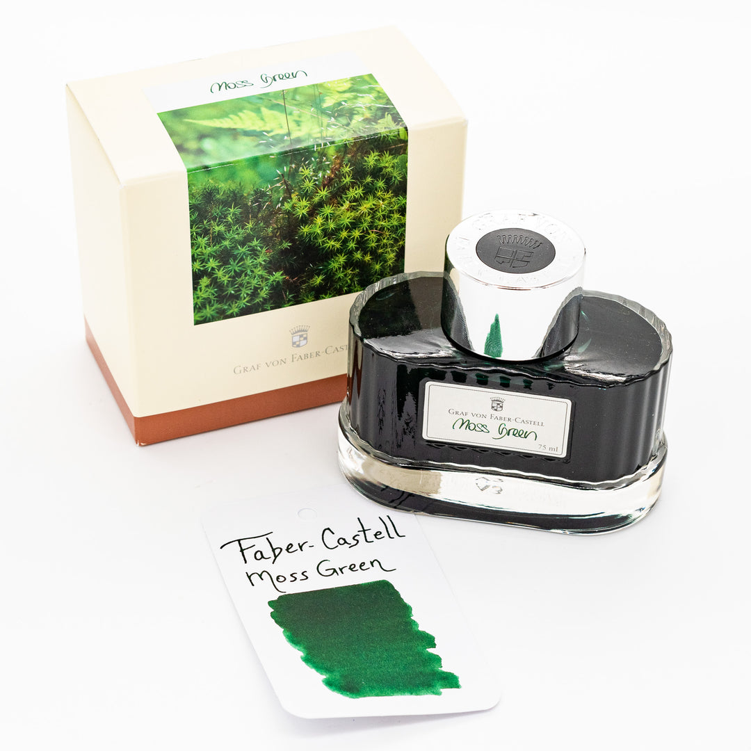 Graf von Faber-Castell Moss Green Ink Bottle – Truphae