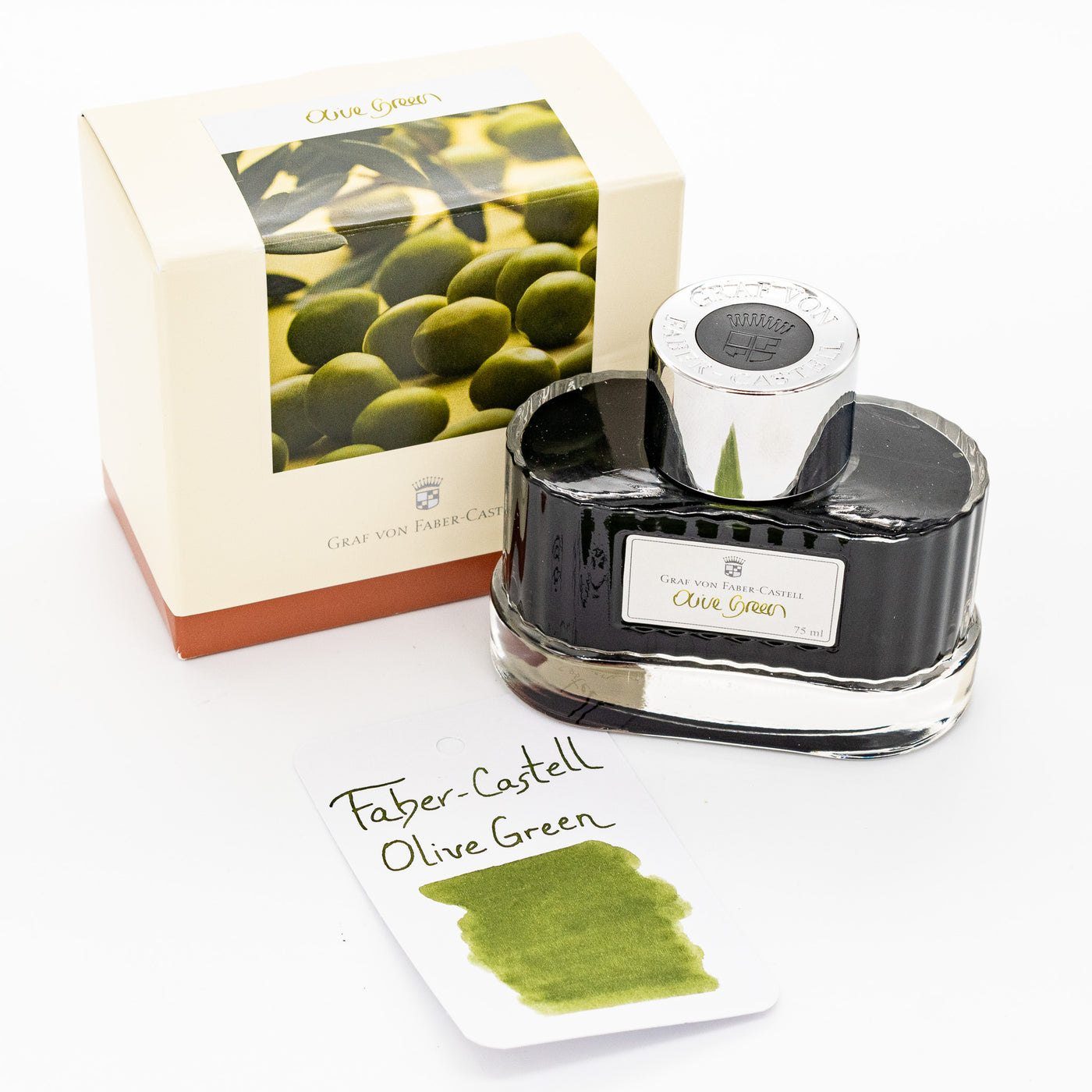 Graf von Faber-Castell Ink Bottle - Olive Green