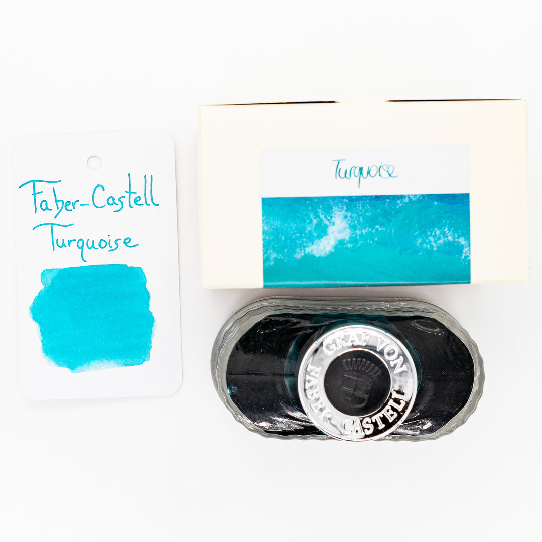 Graf von Faber-Castell Ink Bottle Turquoise – Truphae