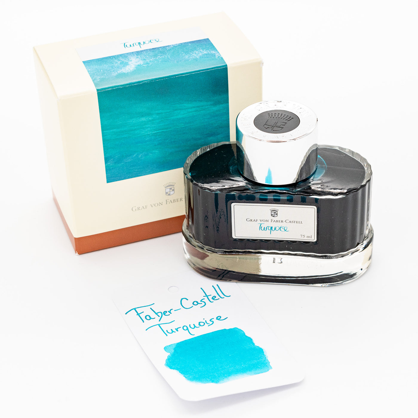 Graf von Faber-Castell Ink Bottle Turquoise - Main Image