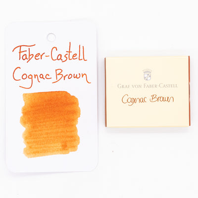 Graf von Faber Castell Ink Cartridges Cognac Brown