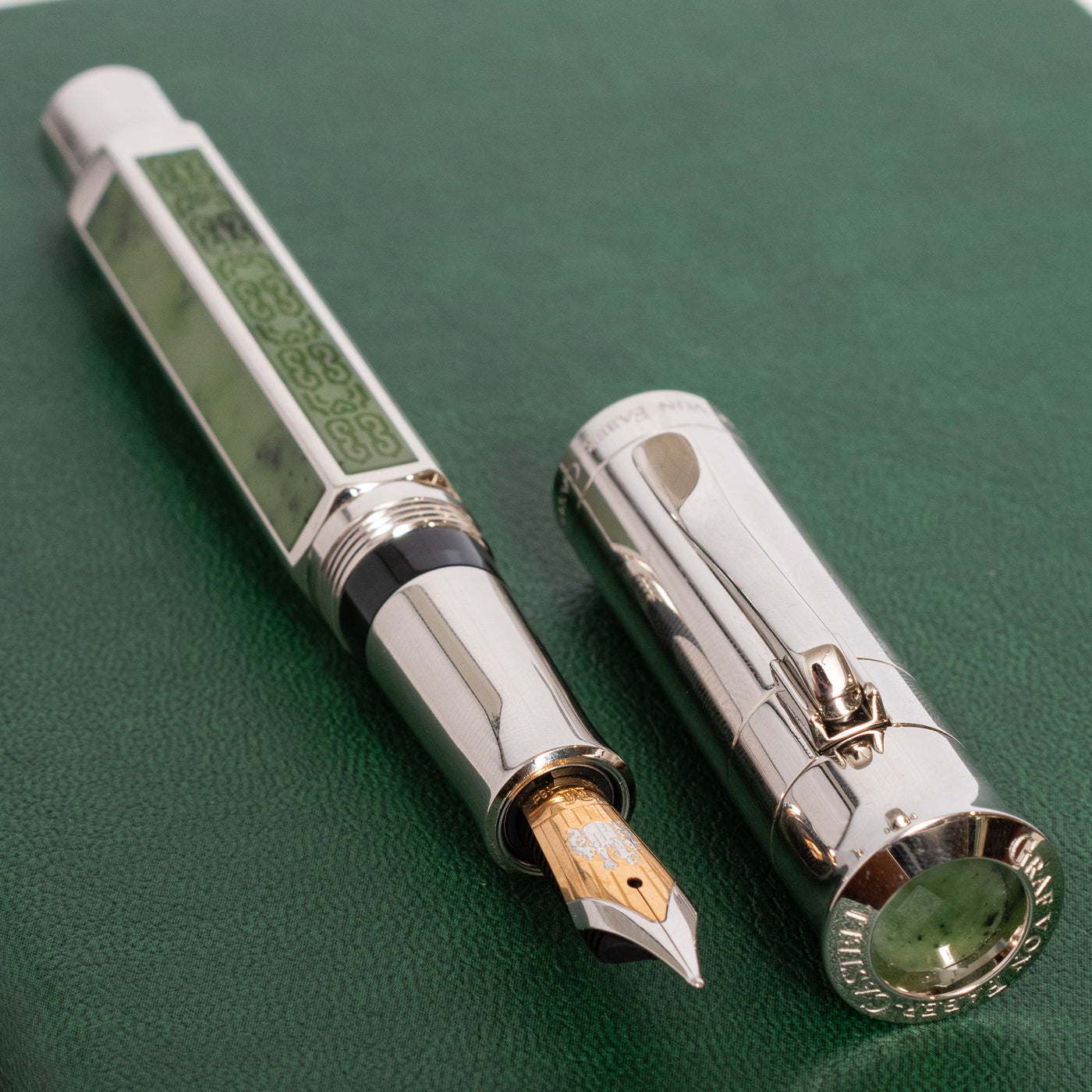 Graf von Faber-Castell Pen of the Year 2011 Jade Fountain Pen Green