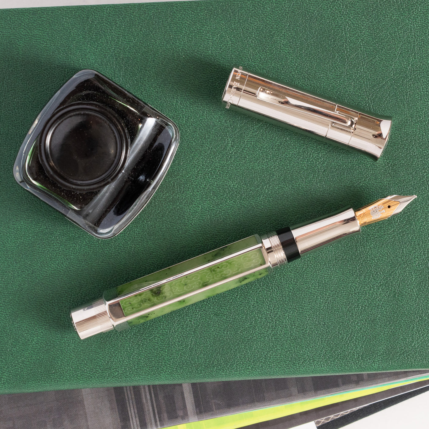 Graf von Faber-Castell Pen of the Year 2011 Jade Fountain Pen Limited Edition