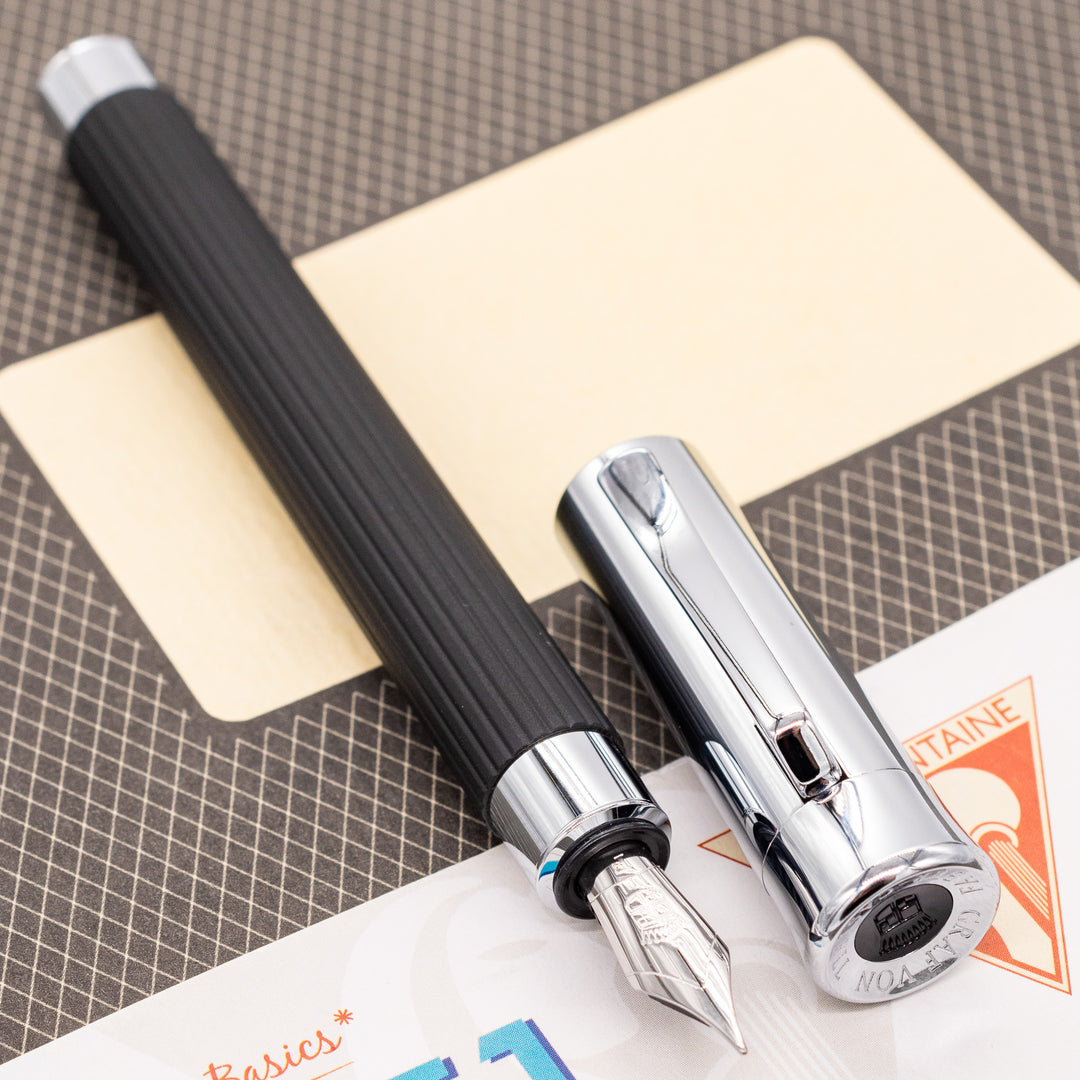 Graf von Faber-Castell Tamitio Fountain Pen - Classic Black – Truphae