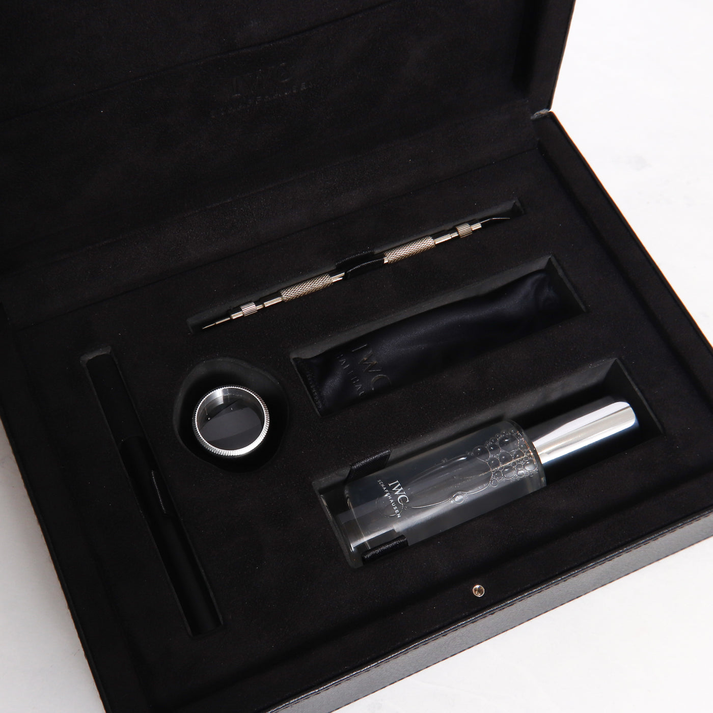 IWC Watch Tool & Cleaning Kit Inside Box