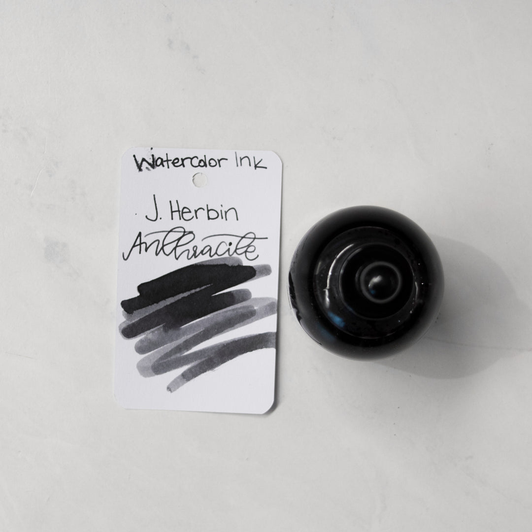 ÉCLAT Botanical Natural Black Jacques Herbin Eclats Fine Art Anthracite Watercolor Ink – Truphae