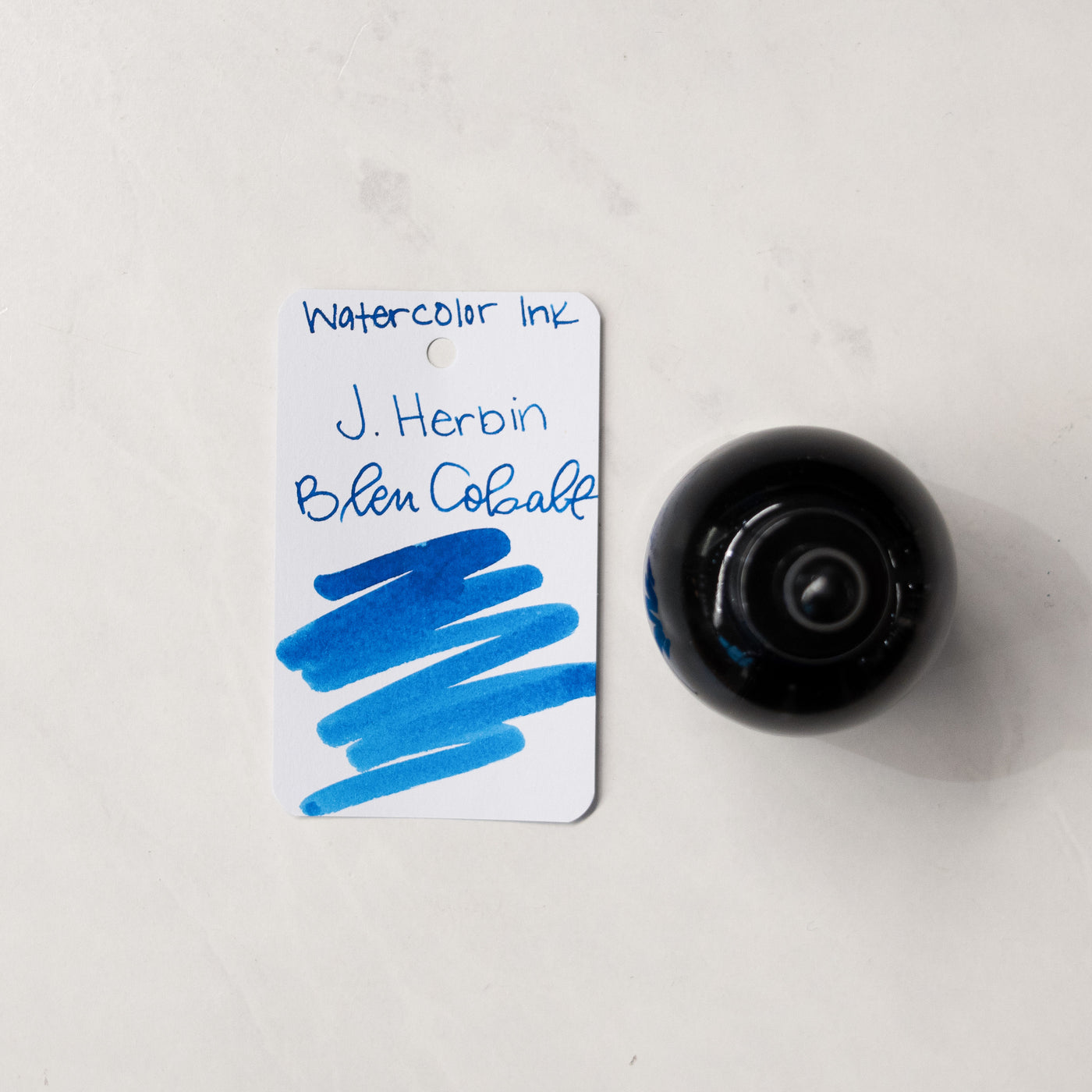 Jacques Herbin Eclats Fine Art Bleu Cobalt Watercolor Ink Bottle
