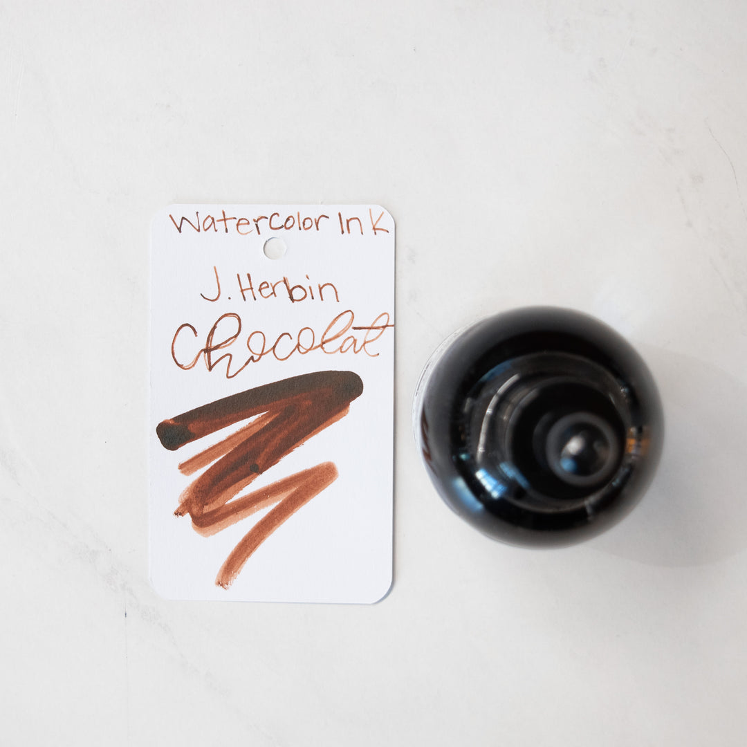 Jacques Herbin Chocolat Eclats Fine Art Watercolor Ink – Truphae