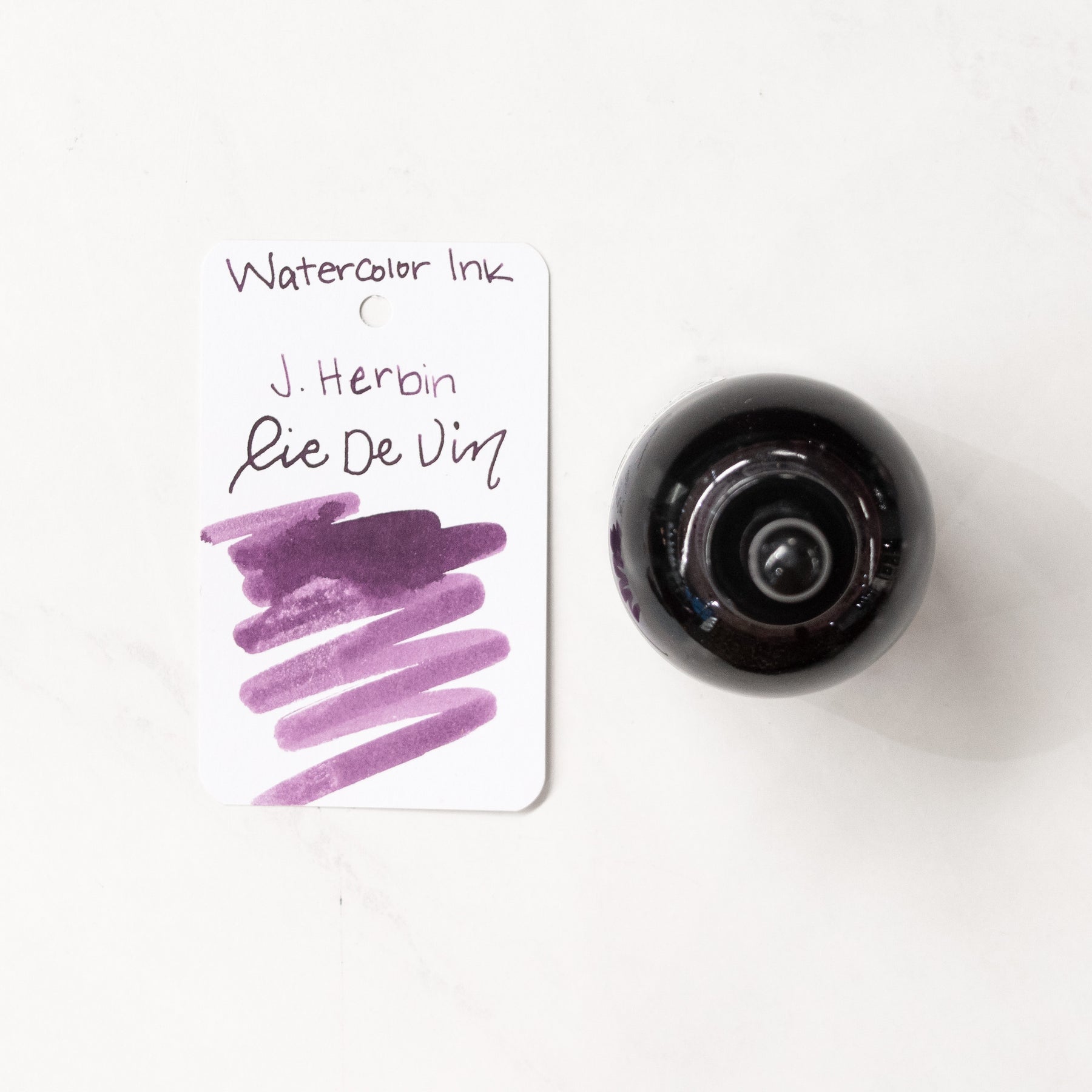 Jacques Herbin Eclats Fine Art Lie de Vin Watercolor Ink Bottle – Truphae
