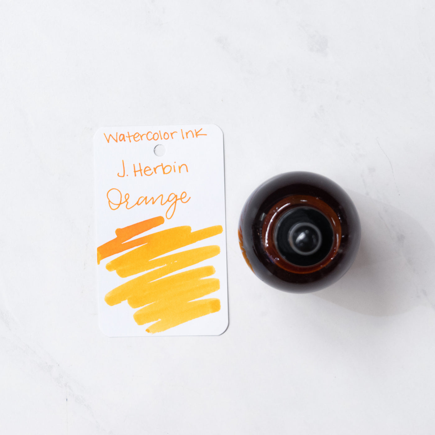 Jacques Herbin Eclats Fine Art Orange Watercolor Ink Bottle