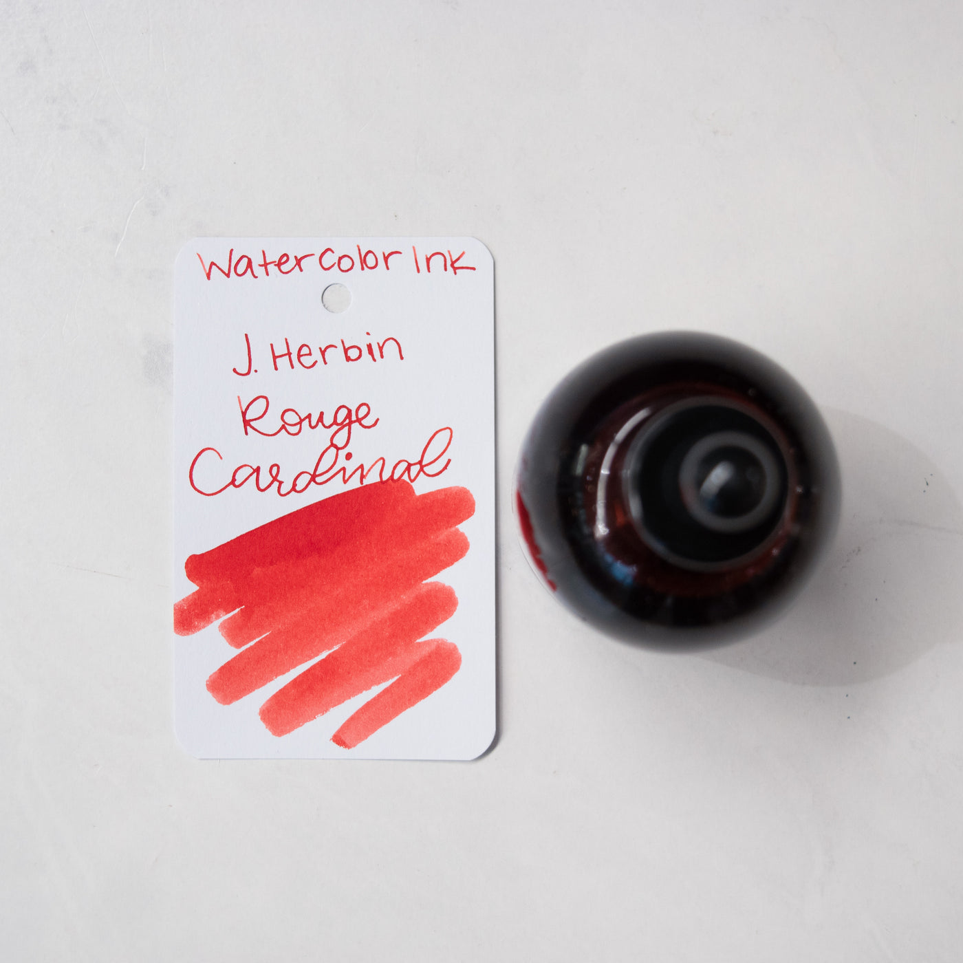 Jacques Herbin Eclats Fine Art Rouge Cardinal Watercolor Ink Bottle