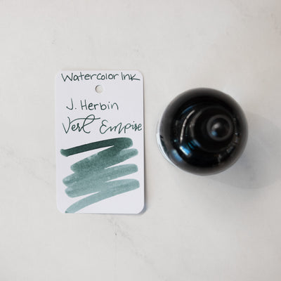 Jacques Herbin Eclats Fine Art Vert Empire Watercolor Ink Bottle