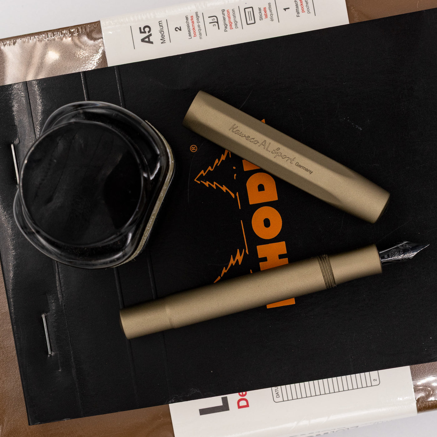 Kaweco AL Sport Fountain Pen - Explorer khaki