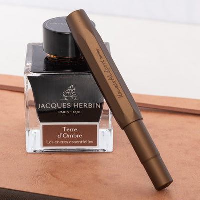 Kaweco AL Sport North American Exclusive Golden Espresso Fountain Pen capped