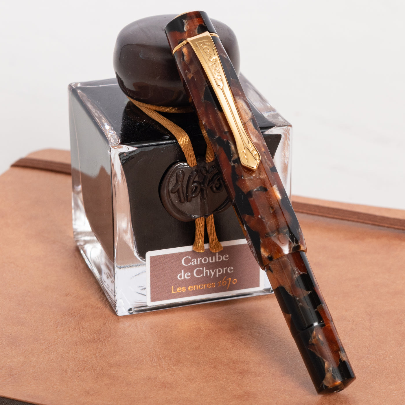 Kaweco Art Sport Special Edition Hickory Brown Fountain Pen Capped