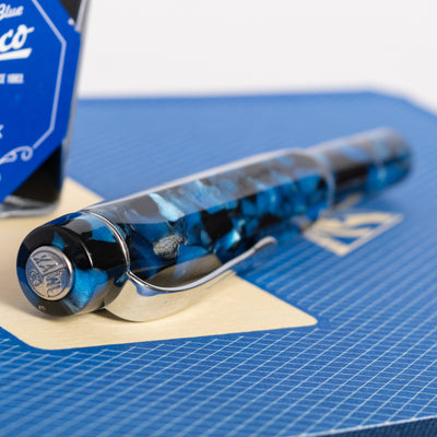 Kaweco Art Sport Special Edition Pebble Blue Fountain Pen Cap Top