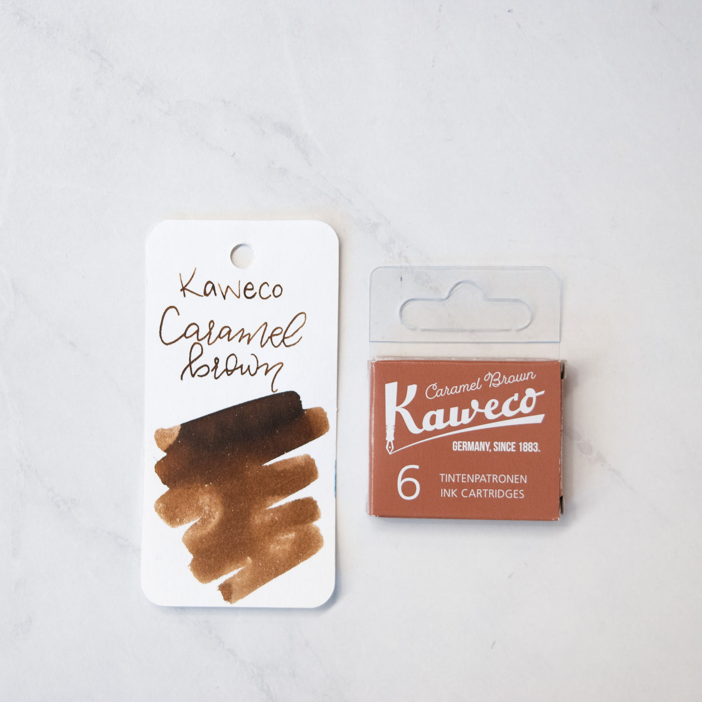 Kaweco Caramel Brown Ink Cartridges