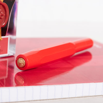 Kaweco Sport Classic Red Rollerball Pen cap top