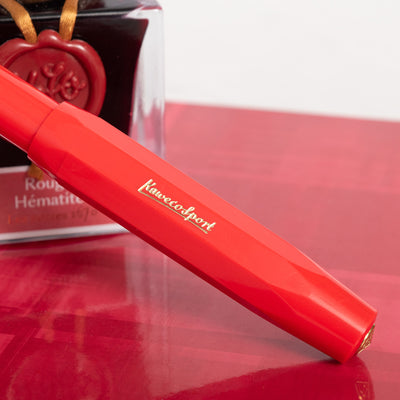 Kaweco Sport Classic Red Rollerball Pen logo