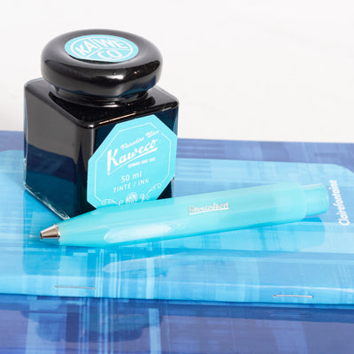 Kaweco Frosted Sport Light Blueberry Ballpoint Pen blue