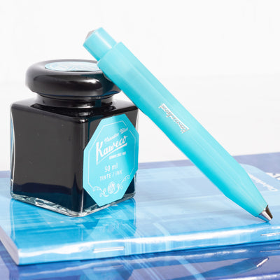 Kaweco Frosted Sport Light Blueberry Ballpoint Pen